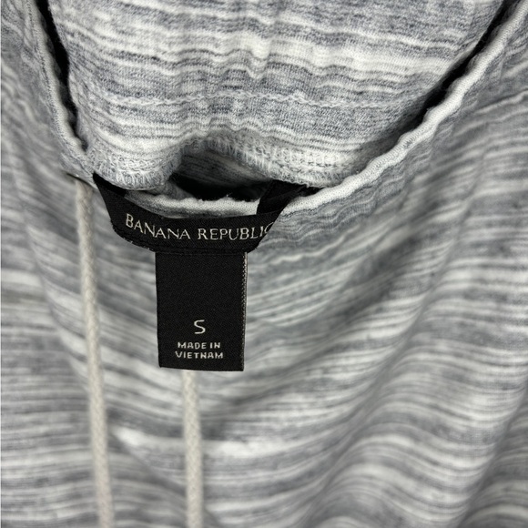 Banana Republic Gray Knit High/Low Skirt Elastic Waist Women's Size Small - Picture 6 of 7